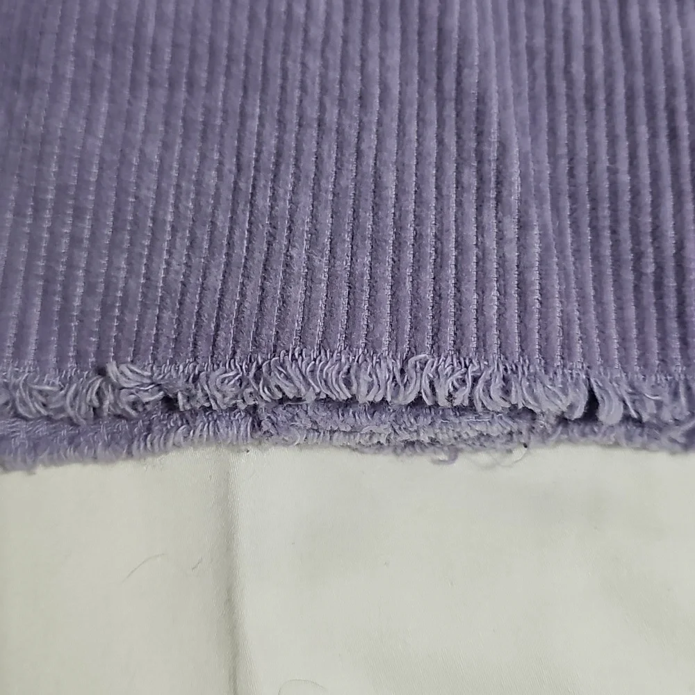 172 Forever 21 Cropped Lavender Corduroy Jacket